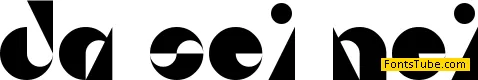 Da Sei Nei! Font