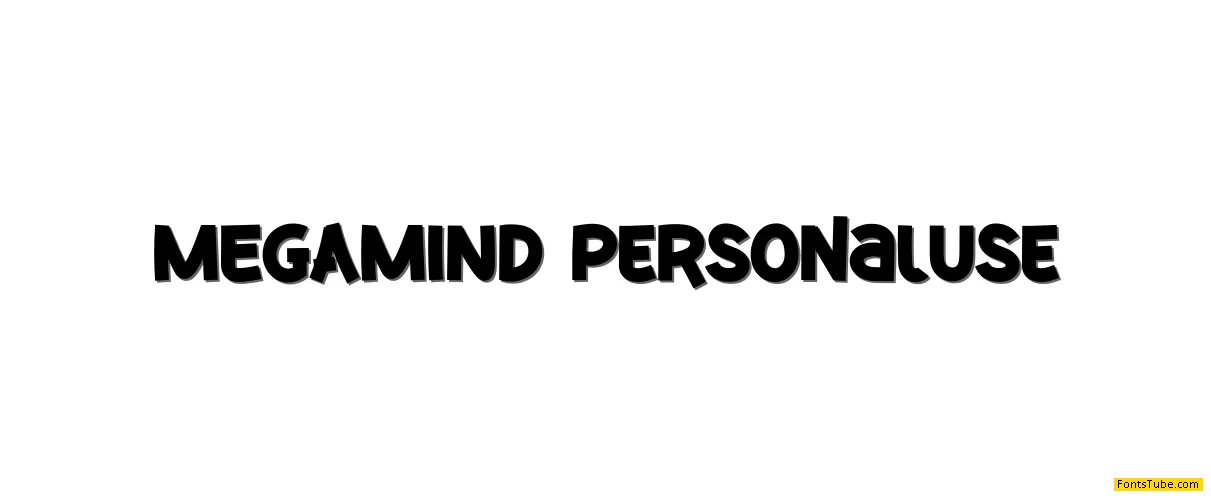 MEGAMIND Font
