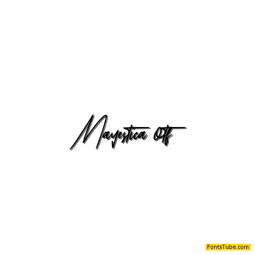 Mayestica Font