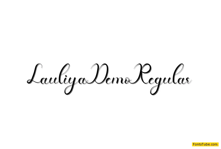 Lauliya Demo Font