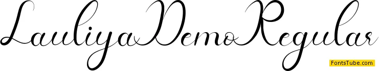 Lauliya Demo Font