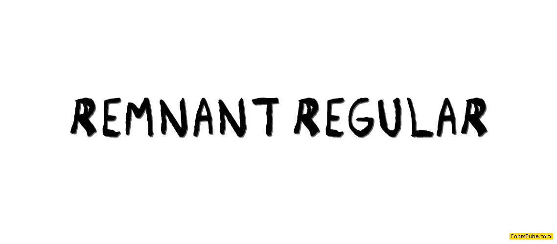 Remnant Font