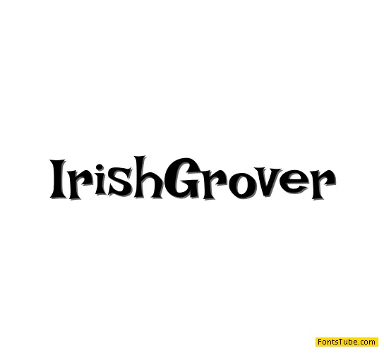 Irish Grover Font