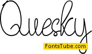 Quesky Font
