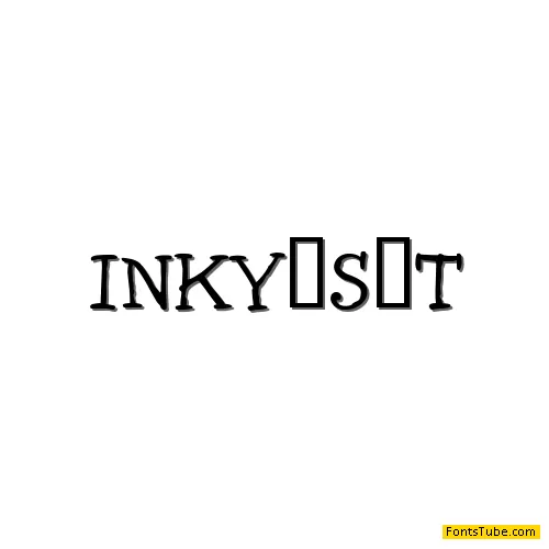 inkyDoo Serif Font