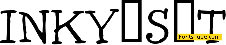inkyDoo Serif Font