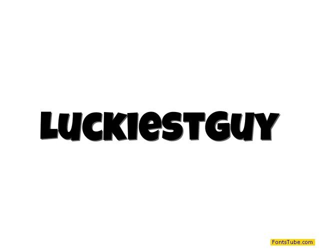 Luckiest Guy Font