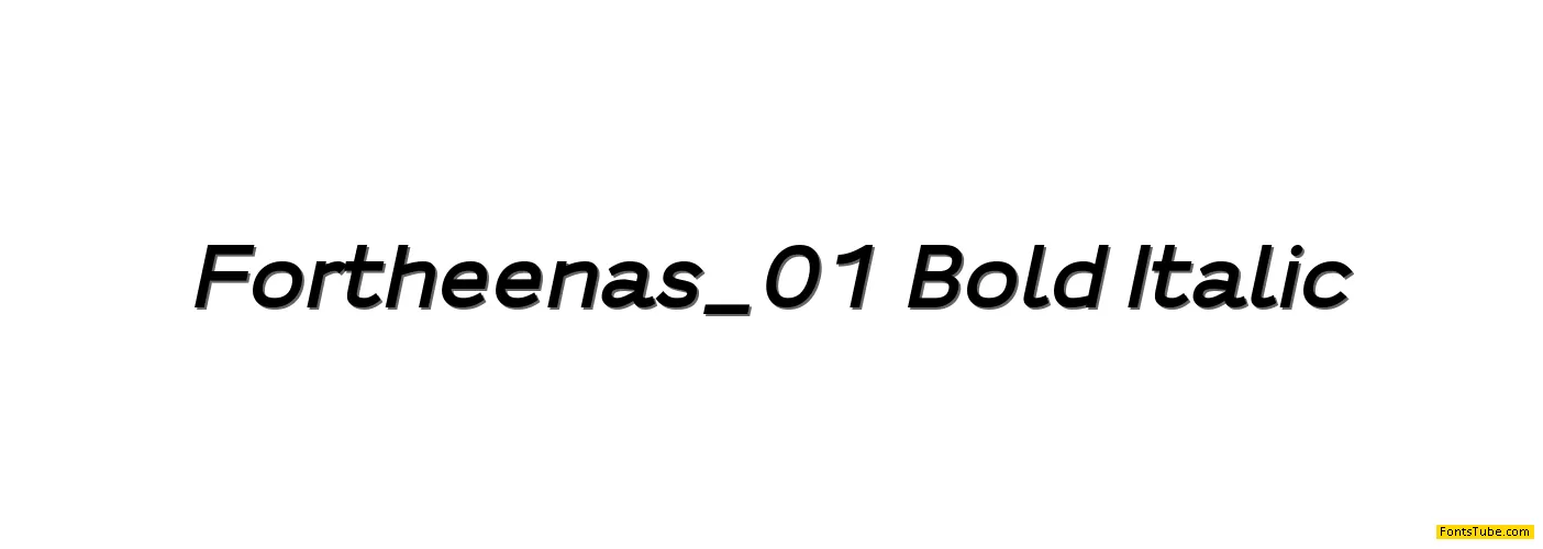 Fortheenas_01 Font Family