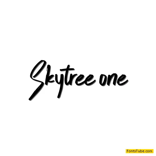 Skytree Font