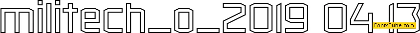 Militech Font Family