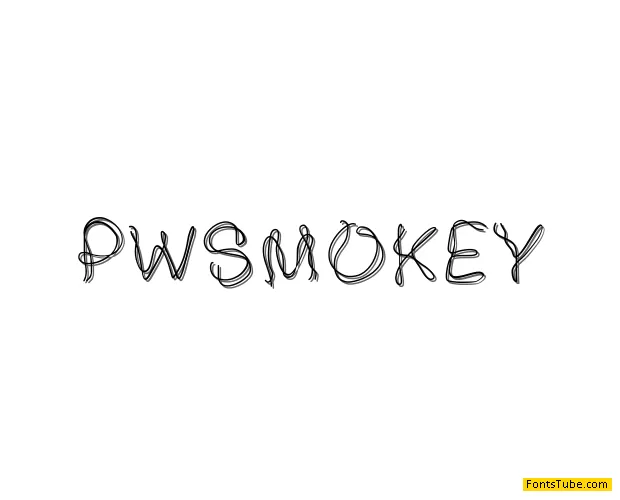 PWSmokey Font