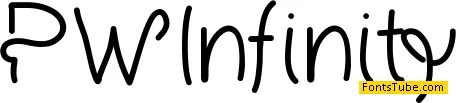 PWInfinity Font