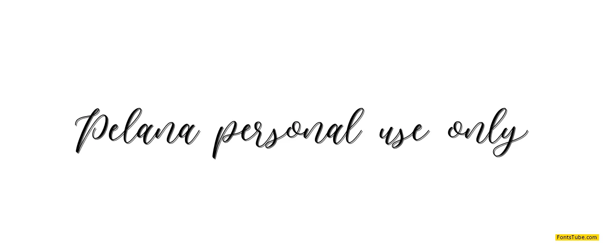 Pelana Font