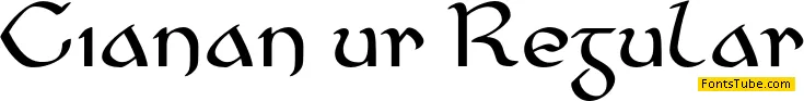 Cianan-ur Font