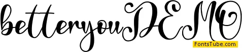 betteryou - Personal Use Font