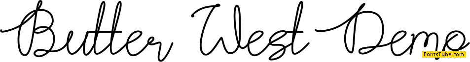 Butter West Font