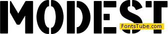Modest