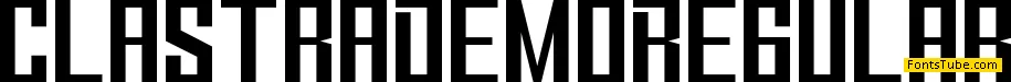 Clastra Demo Font