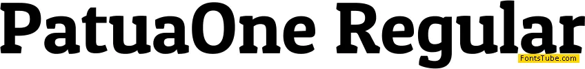 Patua One Font