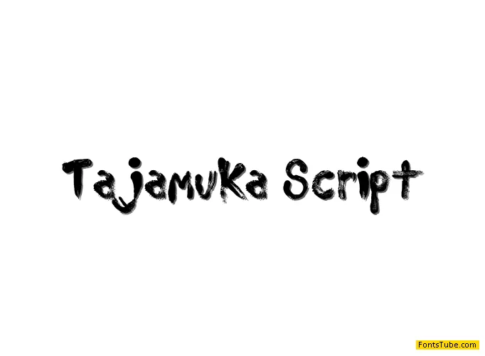 Tajamuka Script Font