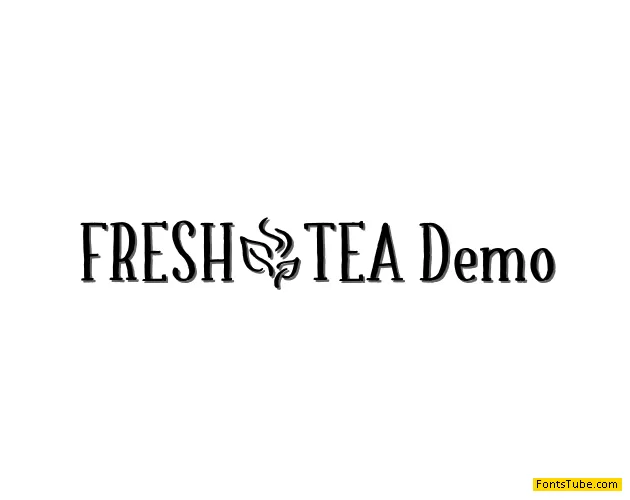 FRESH_TEA Font