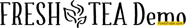 FRESH_TEA Font