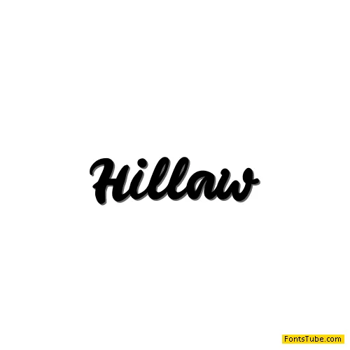 Hillaw Font