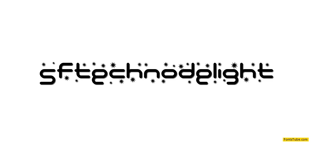 SF Technodelight Font Family