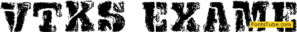 VTKS EXAME Font