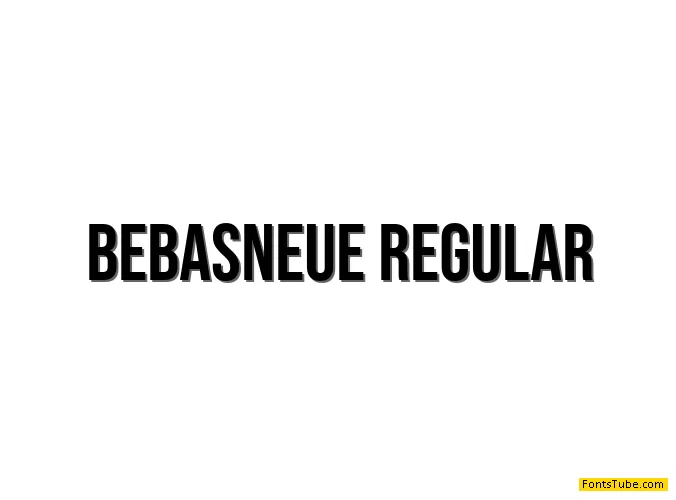 Bebas Neue Font