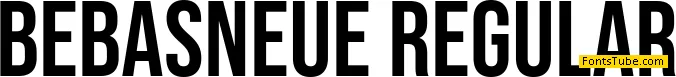 Bebas Neue Font
