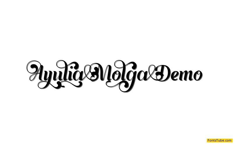 Ayulia Molga Demo Font