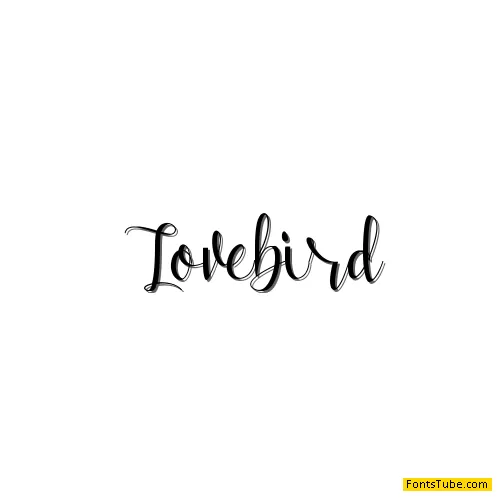Lovebird Font Family