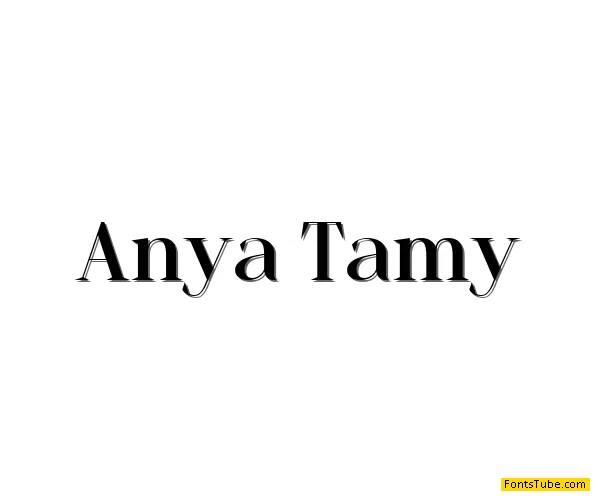 Anya Tamy Font