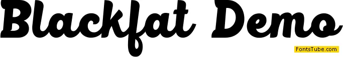 BlackFat Font