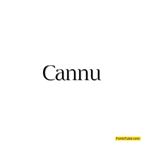 Cannu Font