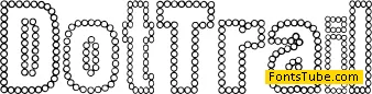 Dot Trail Font