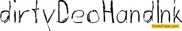 Dirty Deo HandInk Font