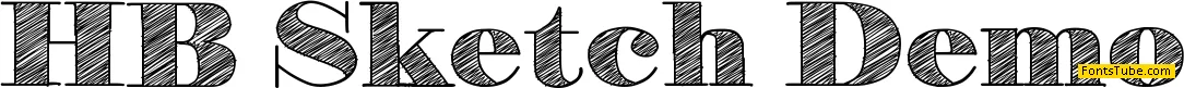 H&B Sketch Demo Font