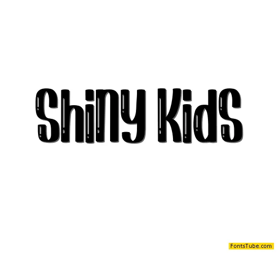 Shiny Kids Font