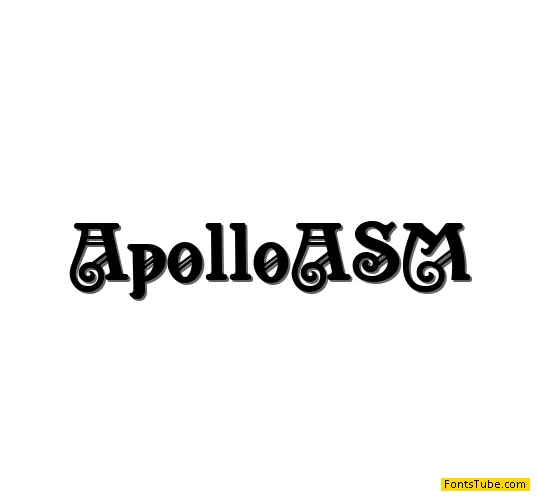 Apollo ASM Font
