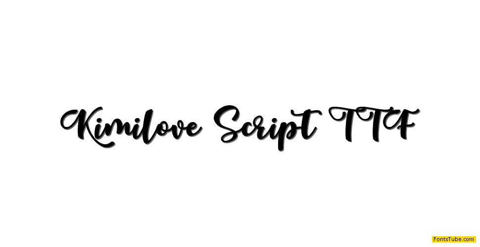 Kimilove Font Family