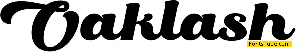 Oaklash Font