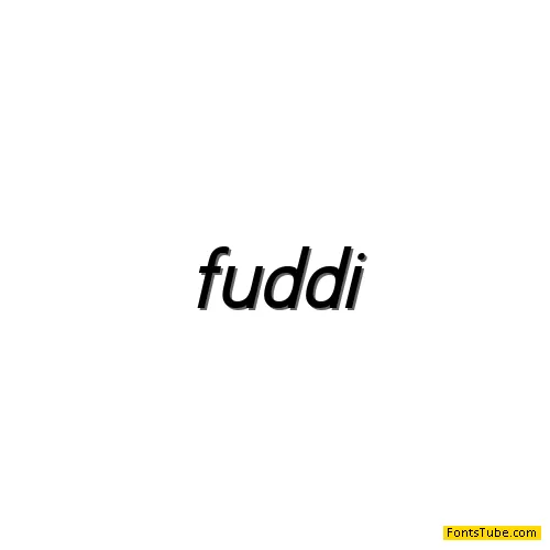Fudd Font Family