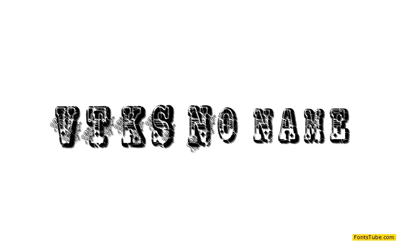 VTKS No Name Font