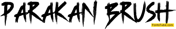 Parakan Brush Font