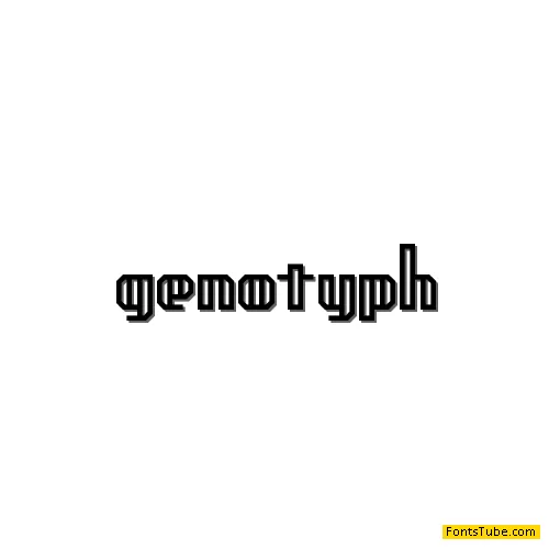 genotype BRK Font Family