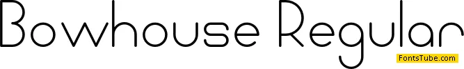 Bowhouse Font Family