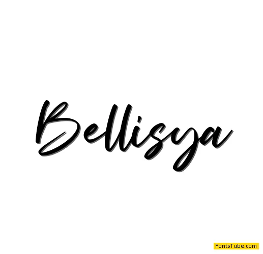 Bellisya Font