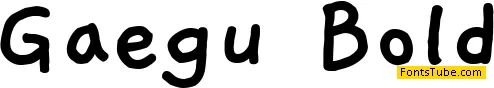 Gaegu